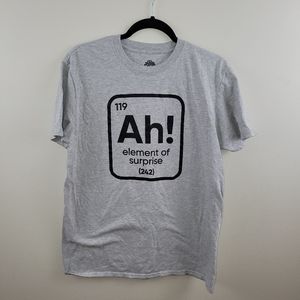 The Element of Surprise Short Sleeve Tshirt size L